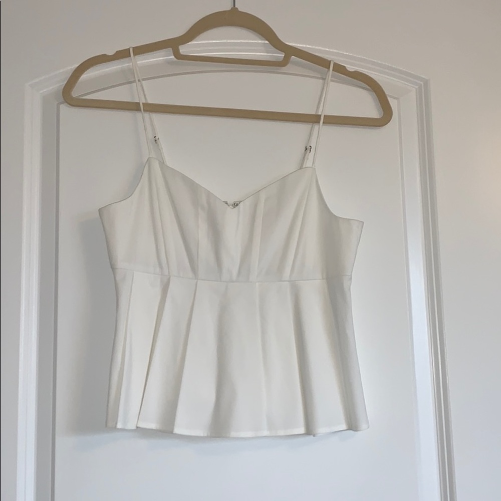 White tank top